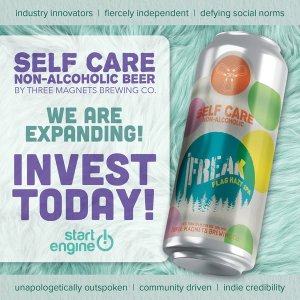 Self Care Non-Alcoholic Beer by 3 Magnets Brewing Co.